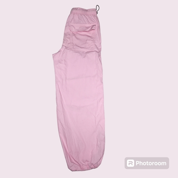 H&M Girls Pink Parachute Pants Size 16 - Picture 3 of 7